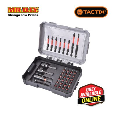 TACTIX Impact Bit Set (36 pieces)