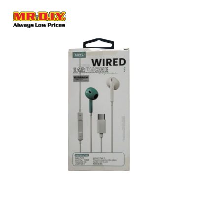 SIBLY Wired Earphone Type-C TR-51 (120cm)